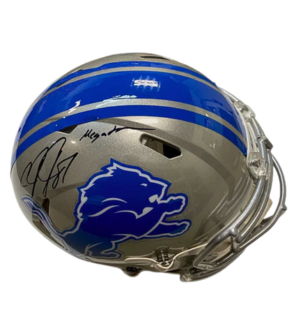 Calvin Johnson Autographed “Megatron” Lions Authentic Football Helmet