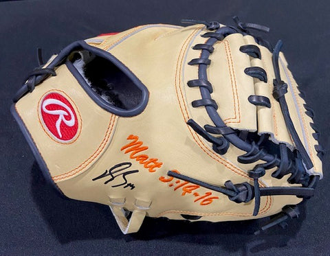 Patrick Bailey Autographed Rawlings Game Model Catcher's Mitt