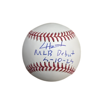 Cade Horton Chicago Cubs Autographed "MLB DEBUT 5/10/25" Baseball