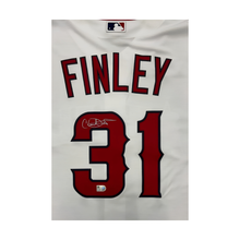 Chuck Finley Autographed Los Angeles Angels White Replica Jersey
