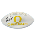 Dan Fouts Autographed Oregon Ducks White Panel Football