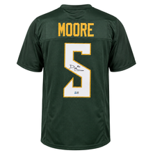 Dante Moore Autographed Green Custom Jersey