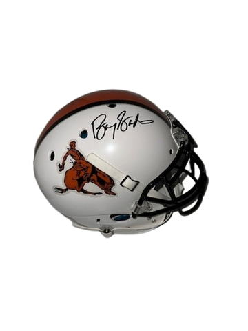 Barry Sanders Autographed White OSU Full-Size Authentic Helmet