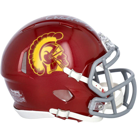 Caleb Williams Autographed USC Mini Football Helmet