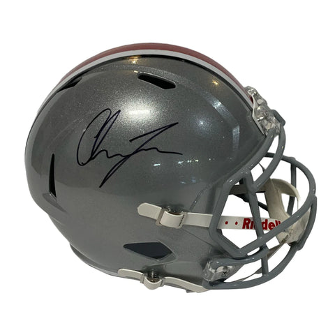 Chase Young Autographed Ohio State Replica Football Helmet
