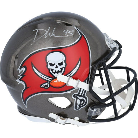 Devin White Autographed Buccaneers Mini Football Helmet