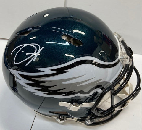 Jalen Hurts Autographed Philadelphia Eagles Green Authentic Helmet