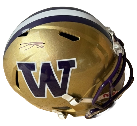 Ja'Lynn Polk Autographed Washington Huskies Full-Size Replica Helmet