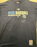 Grant Balfour Autographed Rays Baseball T-Shirt - Player's Closet Project