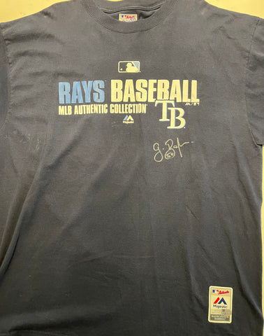 Grant Balfour Autographed Rays Baseball T-Shirt - Player's Closet Project