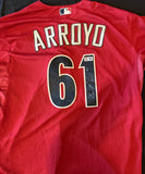 Bronson Arroyo Autographed Authentic Diamondbacks Jersey - Player's Closet Project