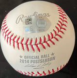 Alex Avila Autographed 2014 Postseason Logo Baseball - Player's Closet Project