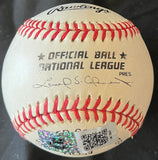 Gregg Zahn Autographed Baseball - Player's Closet Project