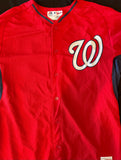 Bronson Arroyo Autographed Authentic Nationals Jersey - Player's Closet Project