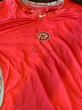 Bronson Arroyo Autographed Authentic Warm Up Shirt - Player's Closet Project