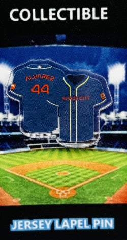 Yordan Alvarez jersey lapel pin