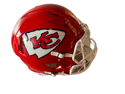 Tyrann Mathieu Autographed Full Size Authentic Kansas City Chiefs Football Helmet
