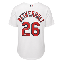 JJ Wetherholt Autographed St. Louis Cardinals White Authentic Jersey