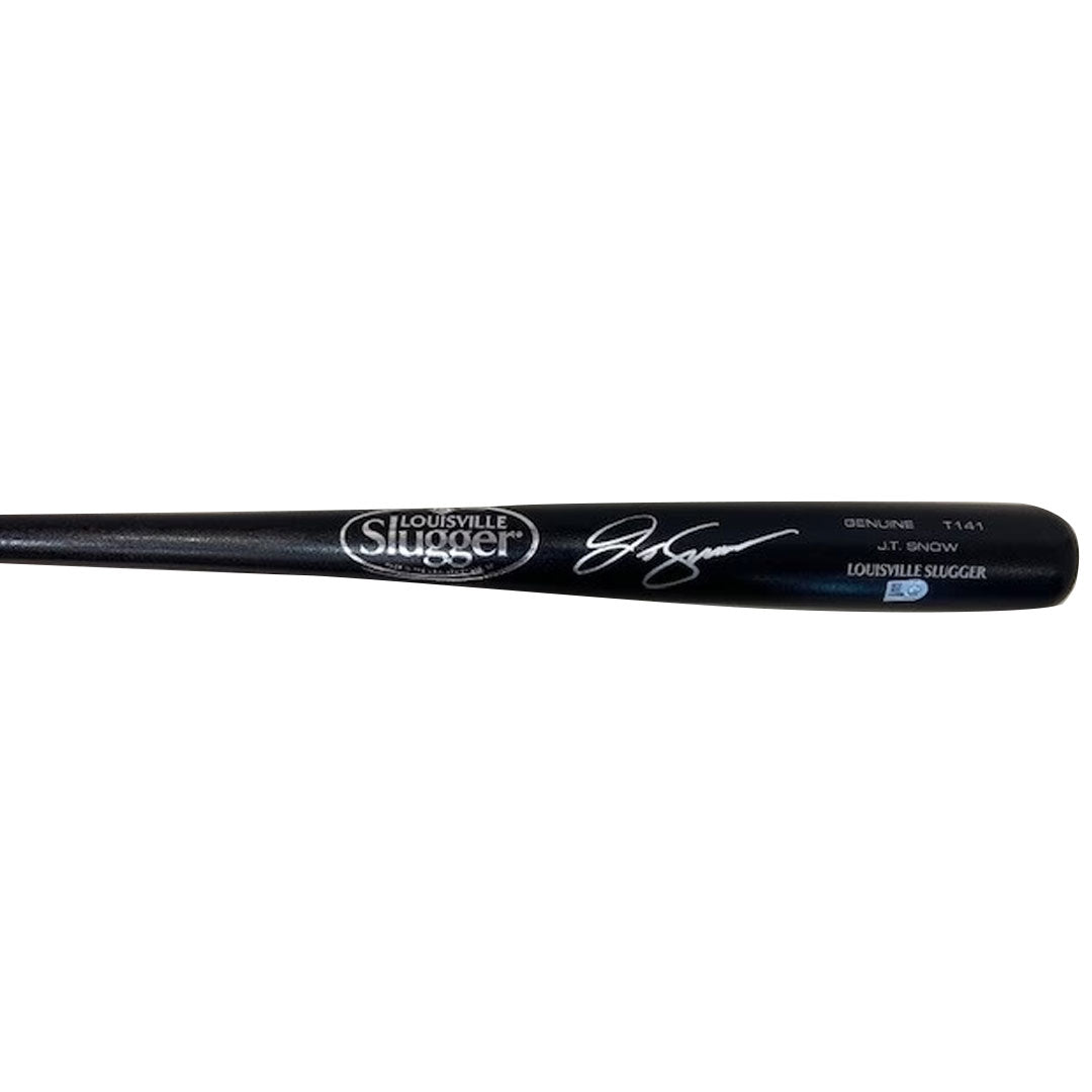 JT Snow Autographed Official Black Game Model Louisville Slugger Bat