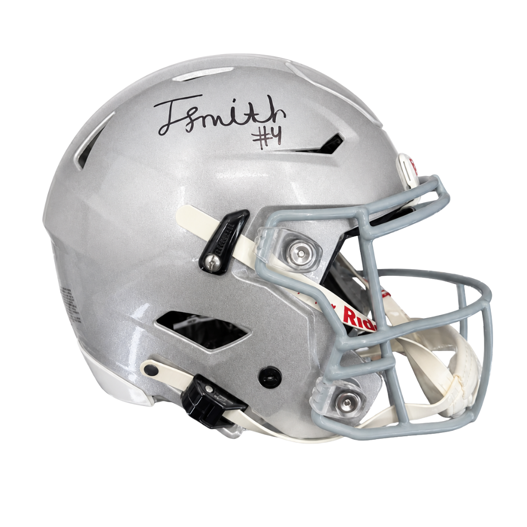 Jeremiah Smith Autographed OSU On-Field Speed Flex Authentic Helmet