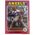 Jose Soriano Autographed Topps Heritage Rookie Baseball Card