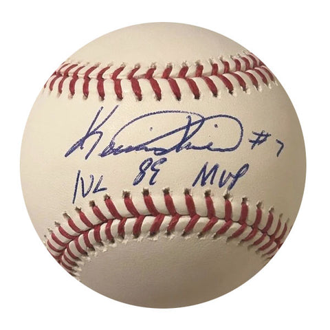 Kevin Mitchell Autographed "1989 NL MVP" Baseball