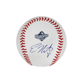 Kiké Hernandez Autographed 2025 World Series Logo Baseball - (PRESALE)