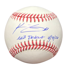 Konnor Griffin Autographed "MLB Debut 4/3/26" Baseball