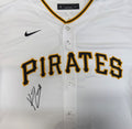 Konnor Griffin Autographed Pittsburgh Pirates Plain Replica Jersey
