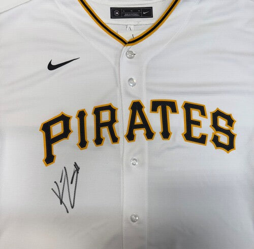 Konnor Griffin Autographed Pittsburgh Pirates Plain Replica Jersey