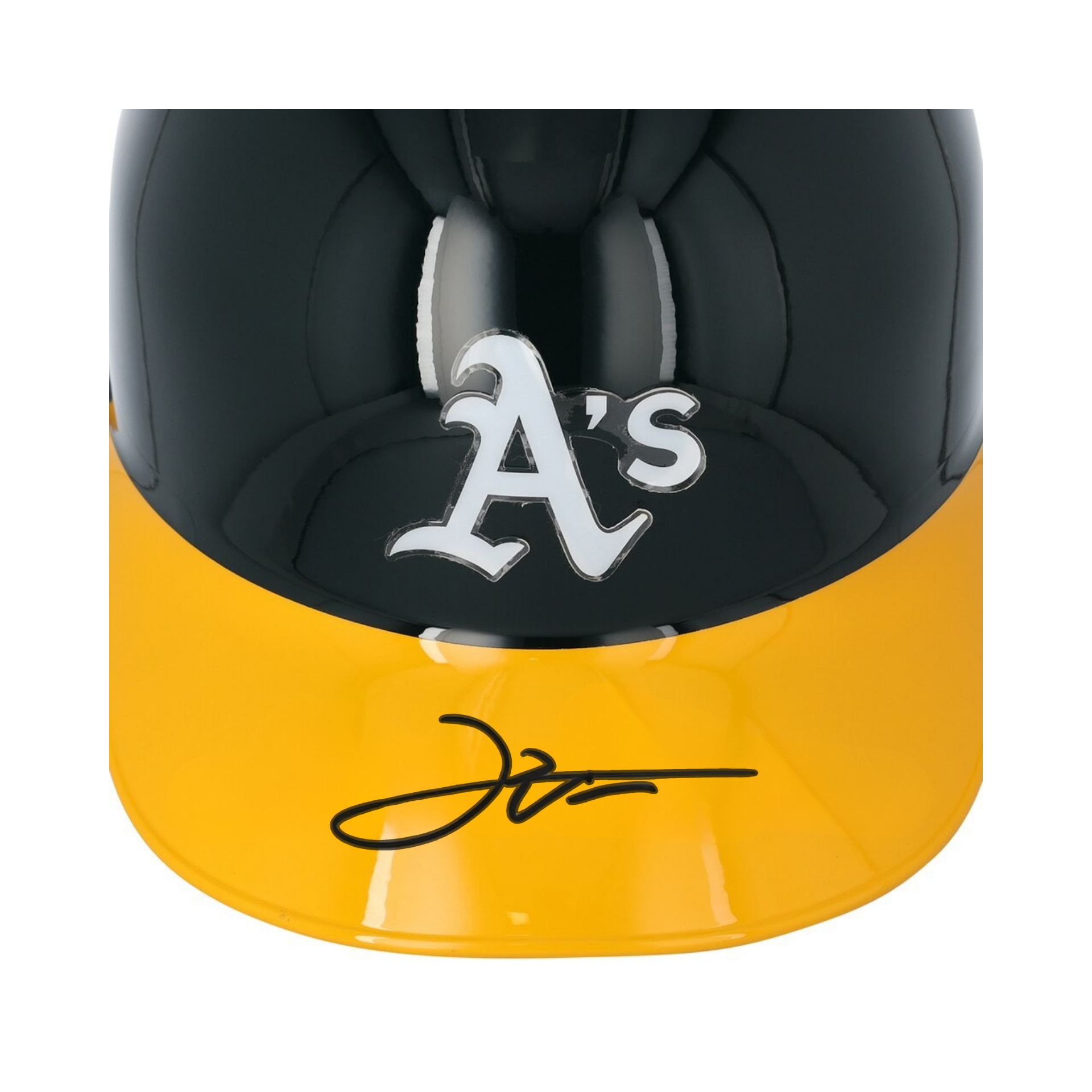 Leo De Vries Autographed Athletics Batting Helmet - (PRESALE)
