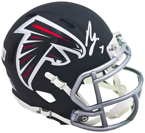 Bijan Robinson Autographed Falcons Mini Helmet