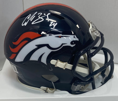 Champ Bailey Autographed Broncos Mini Football Helmet