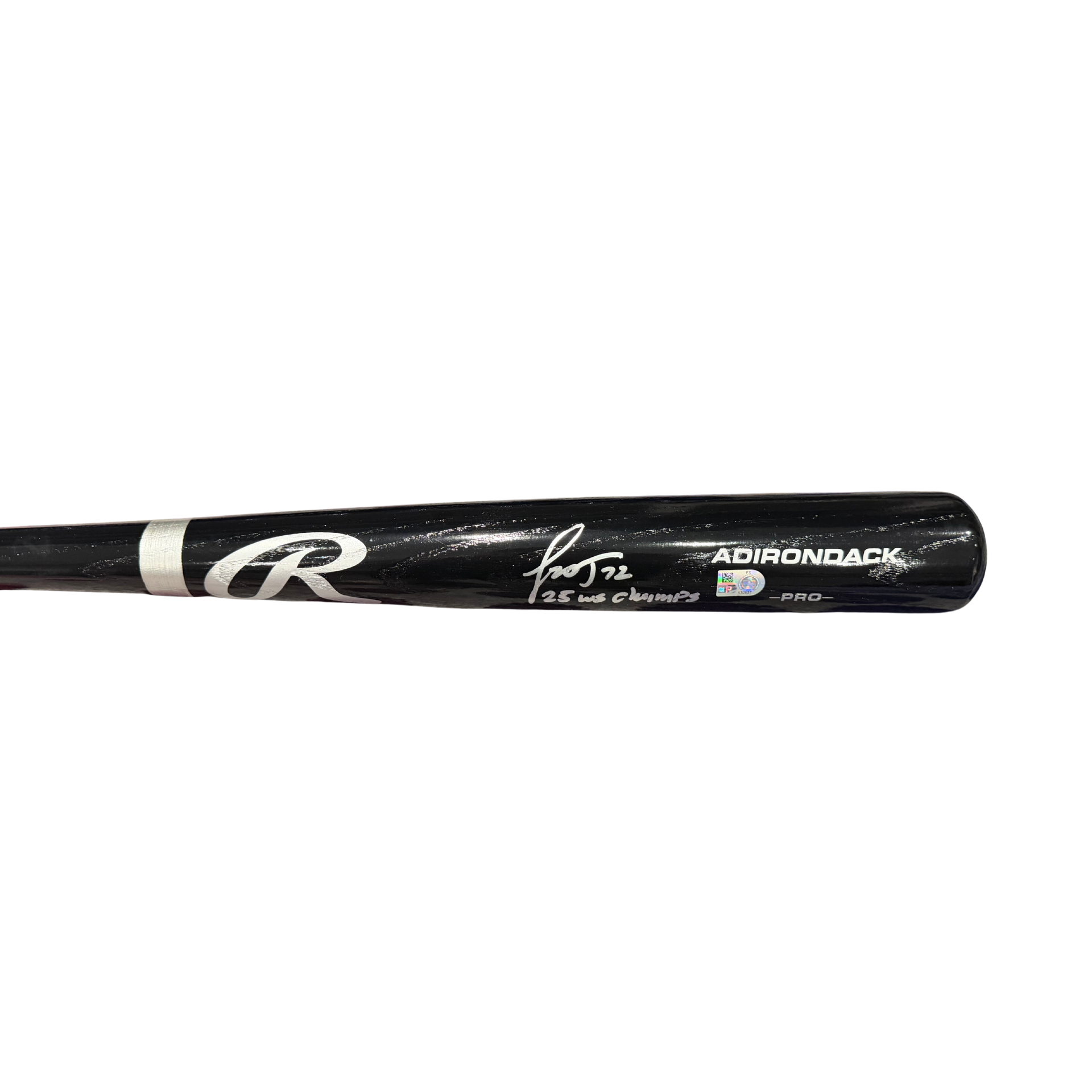 Miguel Rojas Autographed "25 WS CHAMPS" Rawlings Bat