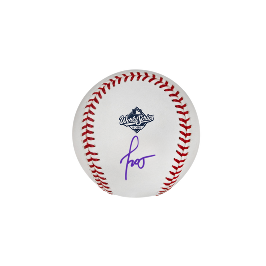 Miguel Rojas Autographed 2025 World Series Logo Baseball - (PRESALE)