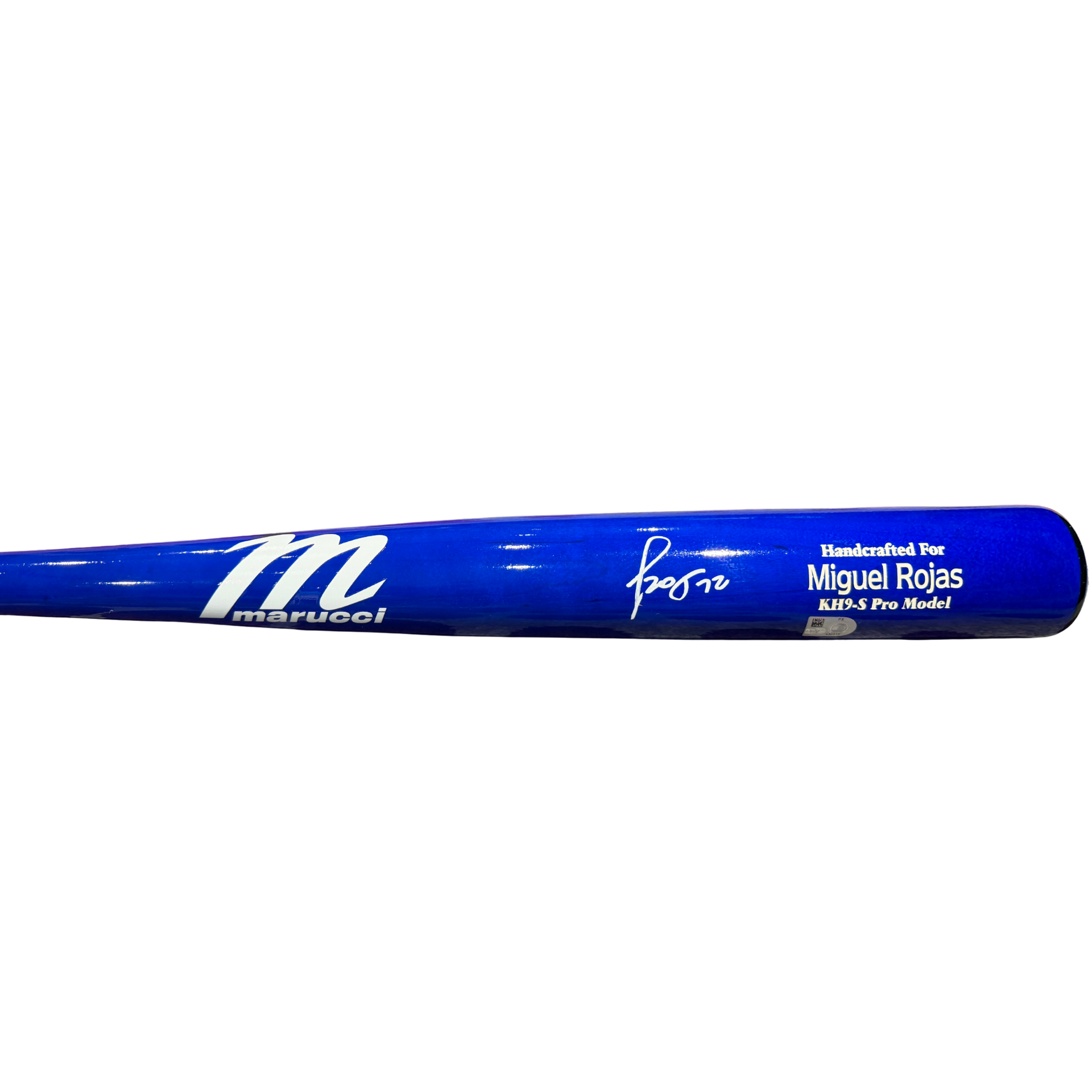 Miguel Rojas Autographed Game Model Bat