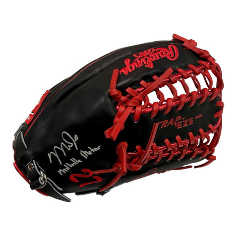 Mike Trout Autographed "Millville Meteor" Game Model Fielding Glove