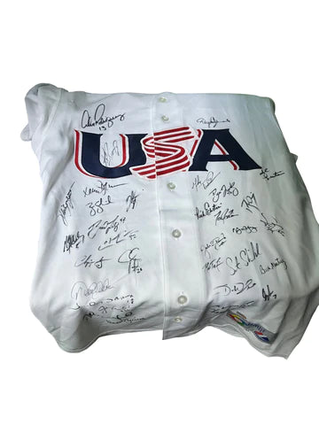 2006 WBC Team USA Signed Jersey (Team Signed) - Player's Closet Project