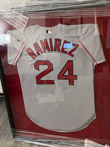 Manny Ramirez Framed Autographed Jersey - Player's Closet Project