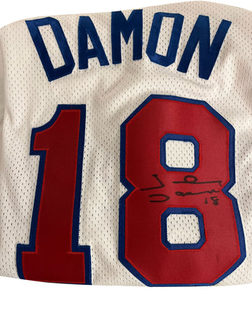 Johnny Damon Autographed Jersey - Player's Closet Project