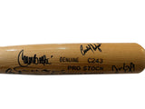 Carlos Delgado, Carlos Beltran and other Various Players Autographed Bat - Player's Closet Project