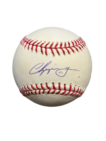Chipper Jones Autographed Baseball - Player's Closet Project