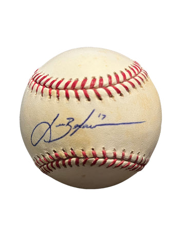 Lance Berkman Autographed Baseball - Player's Closet Project
