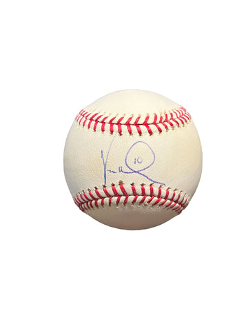 Vernon Wells Autographed Baseball - Player's Closet Project