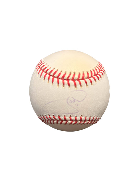 JD Drew Autographed Baseball - Player's Closet Project