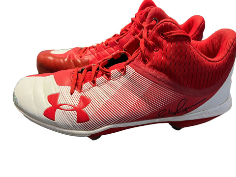 Luke Gregerson Autographed Cleats - Player's Closet Project