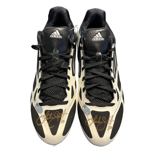 Luke Scott Autographed Adidas Cleats - Player's Closet Project