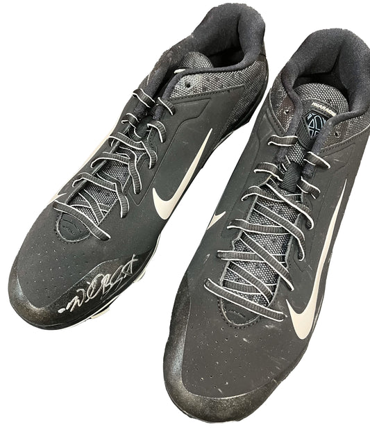 Willie Bloomquist Autographed Cleats - Player's Closet Project
