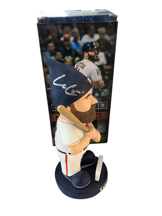Evan Gattis Autographed Gnome - Player's Closet Project