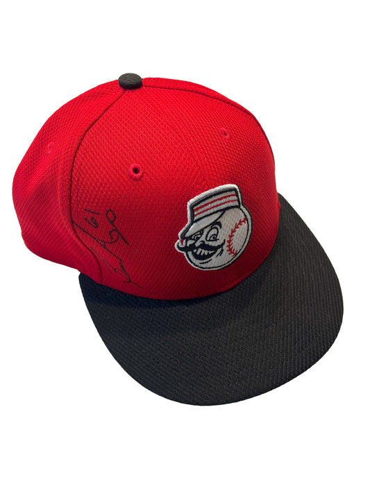 Bronson Arroyo Autographed Reds Hat - Player's Closet Project